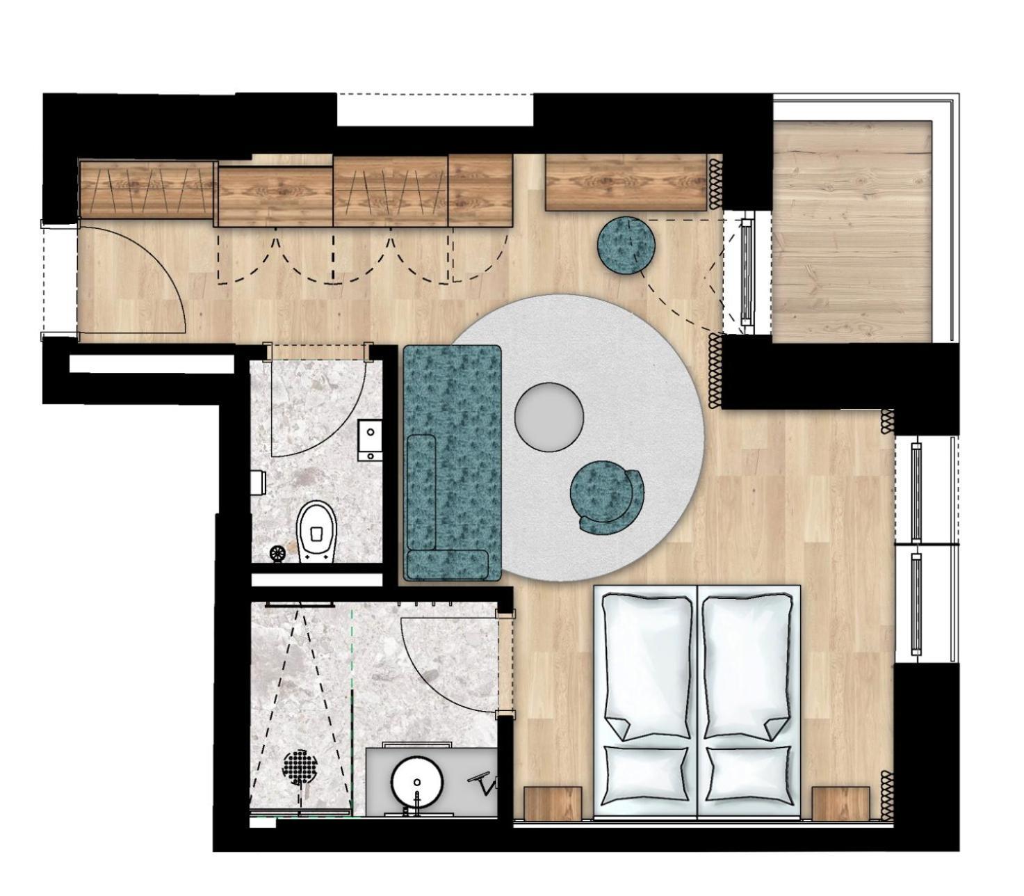 Junior Suite mit Bergblick